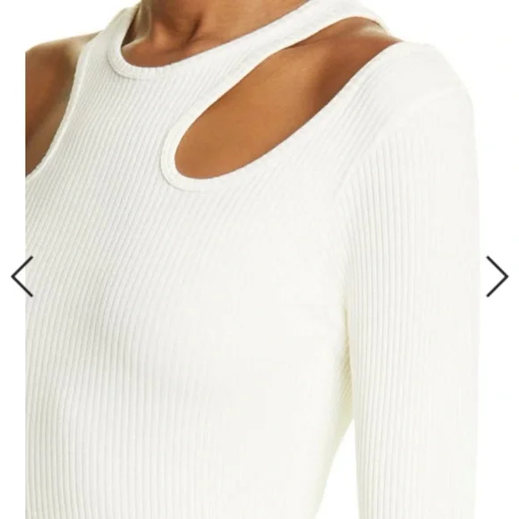 NWT SIMON MILLER Anz Cut-Out Bodycon Dress size large - Picture 4 of 11